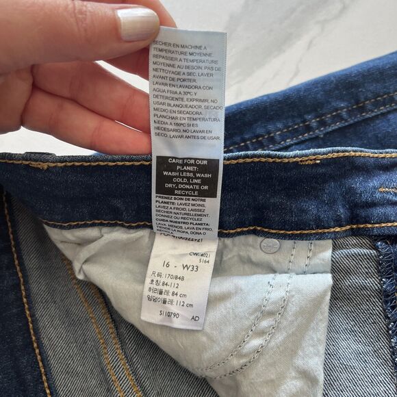 Signature by Levi Strauss Heritage High Rise Straight Leg Jeans Women's Size 33 - Picture 5 of 15